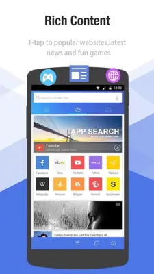 Internet Browser android App screenshot 3